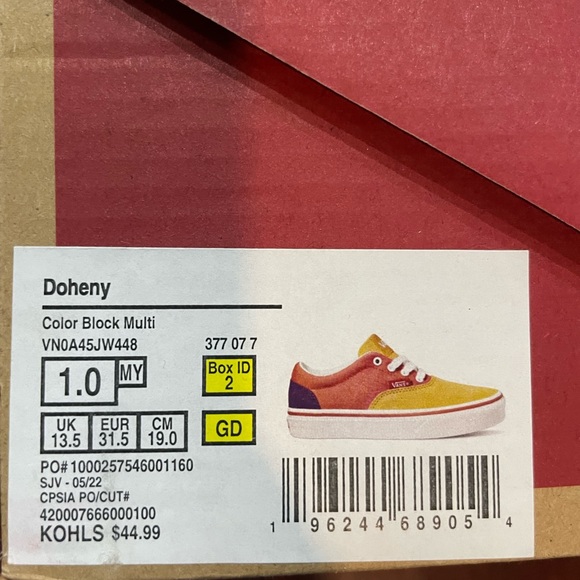 Multicolor Vans - Picture 7 of 8